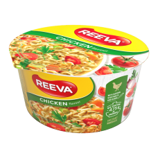 Reeva - Instant Noodles with Chicken Flavour in Cup 75g