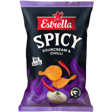Estrella - Sourcream and Chili Chips 115g