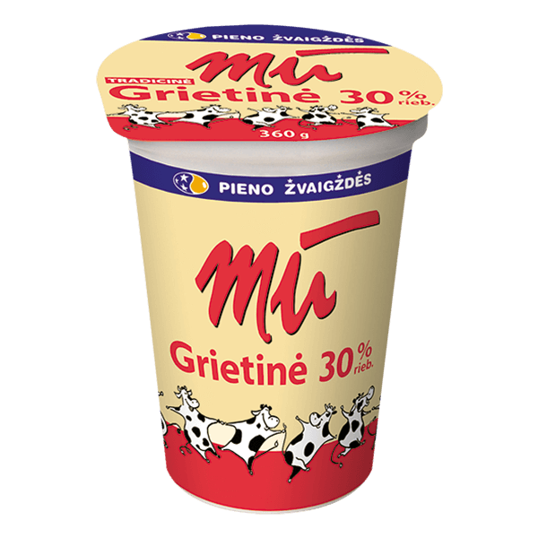 Mu - Sour Cream 30% Fat 360g