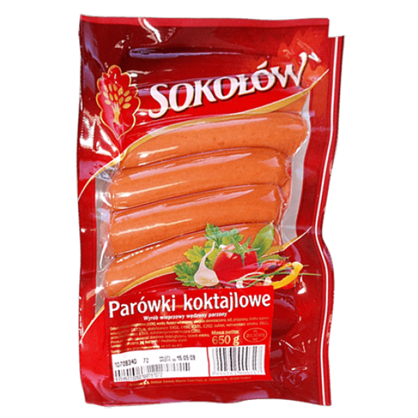 Sokolow - Cocktail Cooked Sausages 650g