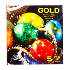 Aveka - GOLD Shiny Egg Paint (wet) 5 Colors