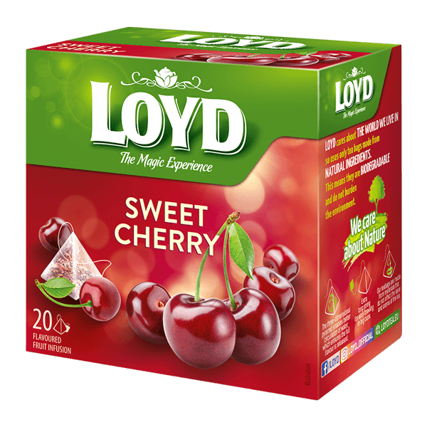 Loyd - Pyramids Fruits Tea Sweet  Cherry 20x2g