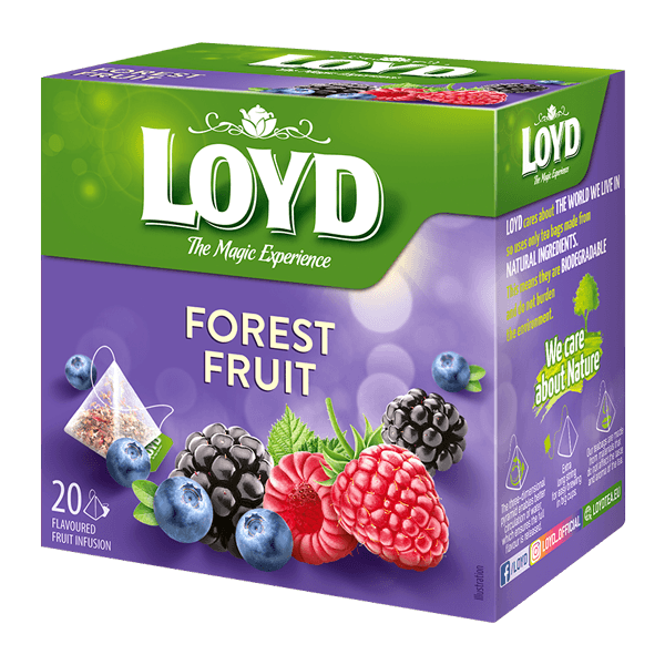 Loyd - Pyramids Fruits Tea Forest Fruits 20x2g