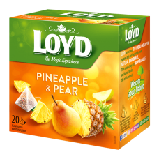 Loyd - Pyramids Fruits Tea Pineapple and Pear 20x2g