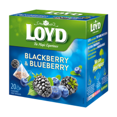 Loyd - Pyramids Fruits Tea Blackberry and Blueberry 20x2g