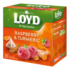Loyd - Pyramids Fruits Tea Raspberry Turmeric 20x2g