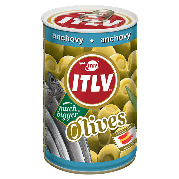 ITLV - Green Olives with Anchovy Filling 314ml