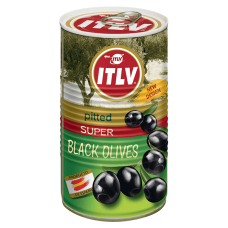 ITLV - Black Olives Super Pitted 370ml