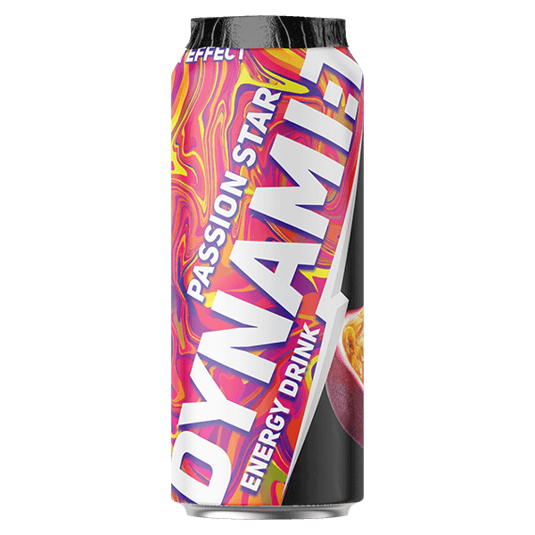 DynamiT - Energy Drink Passion Star 500ml Can