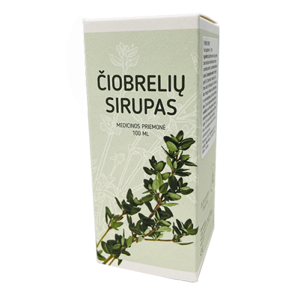 Vera - Thyme Syrup 100ml / Ciobreliu Sirupas