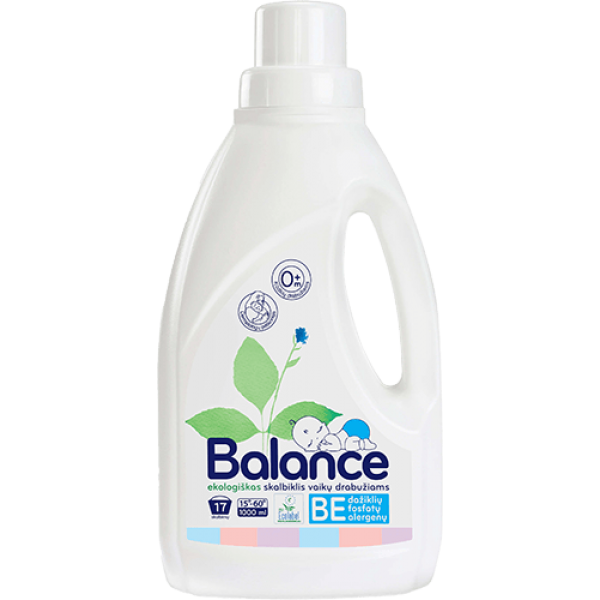 Ringuva - BALANCE Nonalergic Laundry Washing Liquid  for Babys Clothes 1L