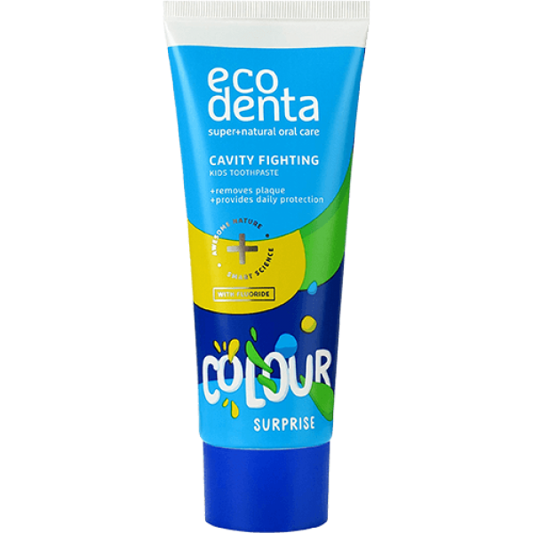 Biok - Ecodenta Colour Surprise Cavity Fighting Kids Toothpaste 75ml