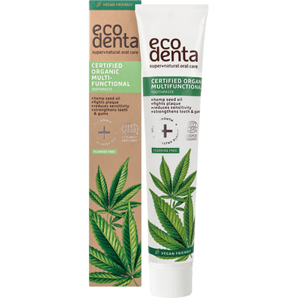 Biok - Ecodenta Organic Multifunctional Toothpaste with Hemp Oil 75ml