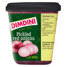 Dimdini - Pickled Red Onions 400g