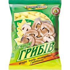 Zolote Zerno - Salty Corn Snack with Mushrooms Flavour 50g