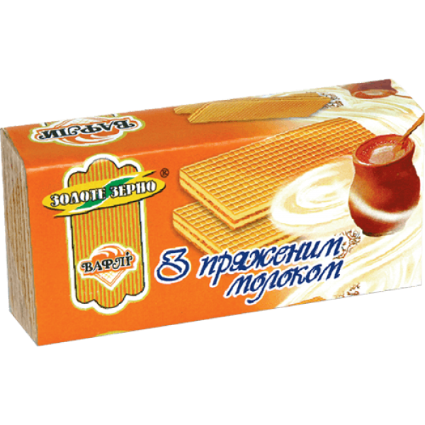 Zolote Zerno - Waffles Baked Milk Artificially Flavoured 90g