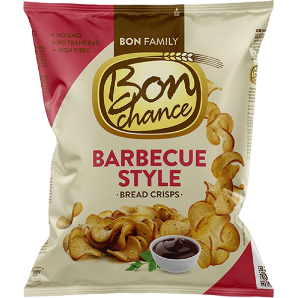 Bon Chance - Bread Crisps Barbecue Flavour 120g