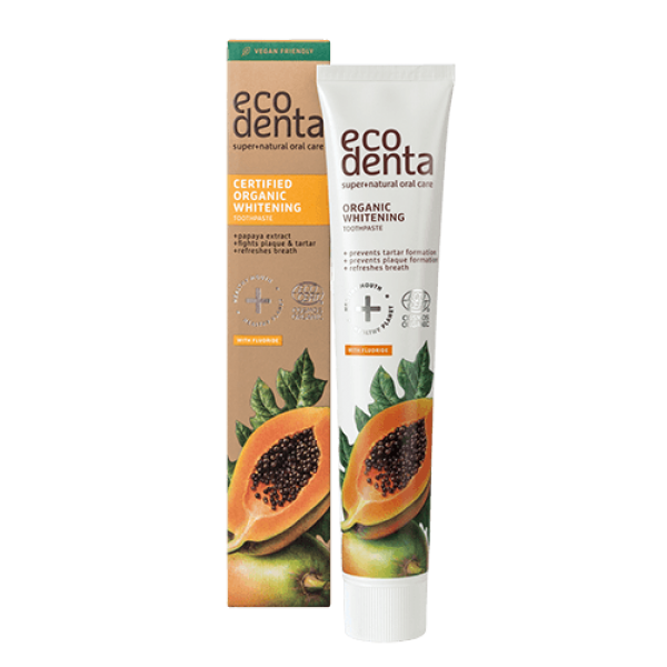 Biok - Ecodenta Cosmos Organic Whitening Toothpaste with Papaya Extract 75ml