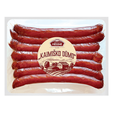 Mazeikiu Mesine - Hot Smoked Medziotoju Kaimisko Dumo Sausages kg (~0.4kg)