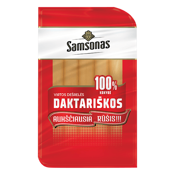 Samsonas - Cooked Frankfurters Doctors 300g