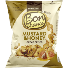 Bon Chance - Bread Crisps with Mustard and Honey 120g