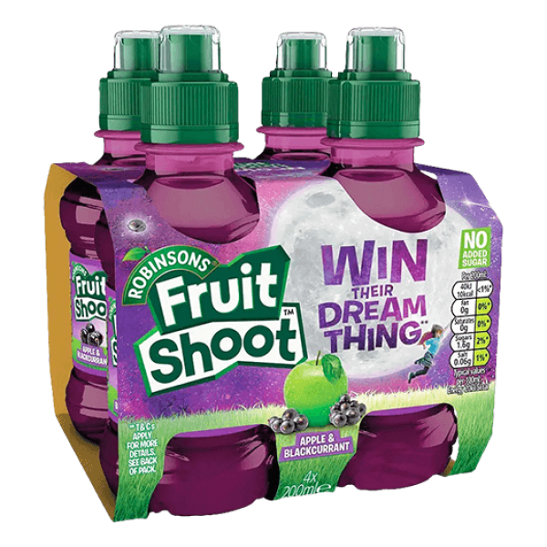 Fruit Shoot Apple Blackcurrant 4x200ml