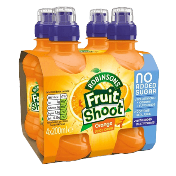 Fruit Shoot Orange 4x200ml