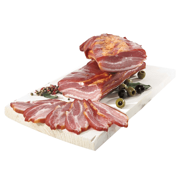 Delikatesas - Alksnio Dumo Pork Flank Cold Smoked kg (~1.5kg)