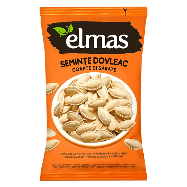 Elmas - Salted Roasted Pumpkin Seeds 80g