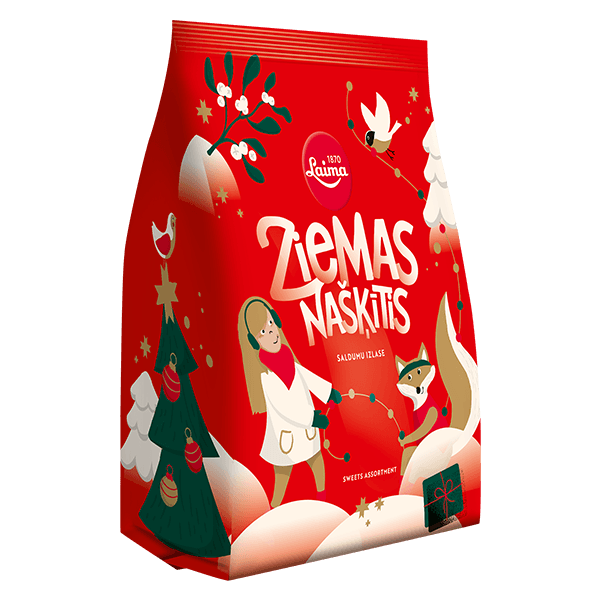 Laima - Christmas Sweets Assortment Ziemas Naskitis 250g