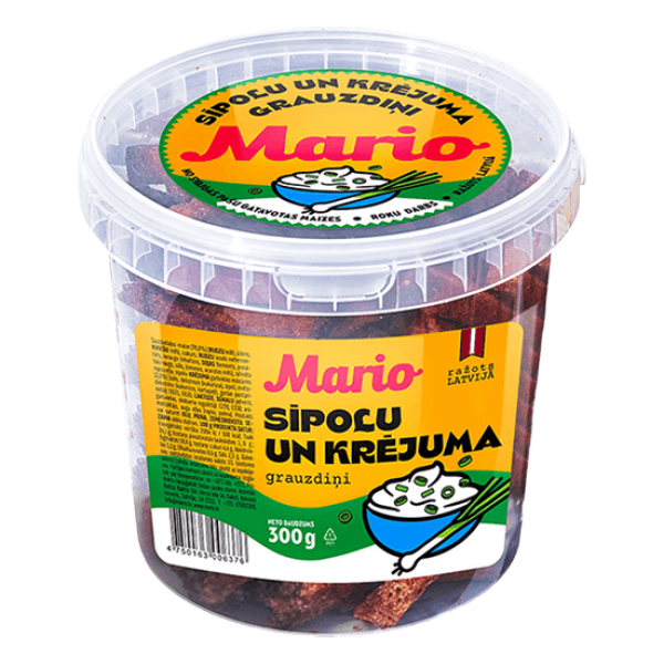 Mario - Fried Bread Onion and Sour Cream 300g