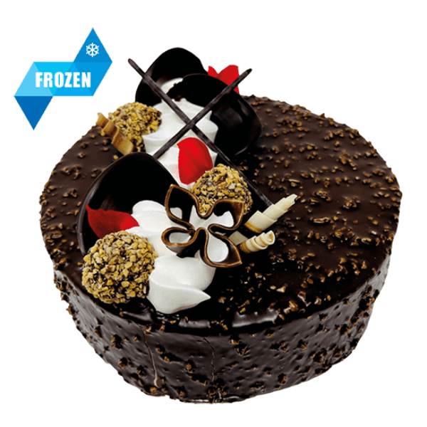 Cake World Bakery - Round Ferero Rocher Cake Frozen (~1.2kg) pcs