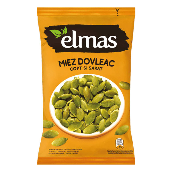 Elmas - Salted Roasted Pumpkin Seeds Kernels 80g