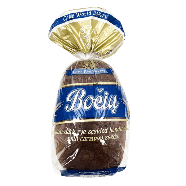 Cake World Bakery - Bociu Dark Rye Bread 800g