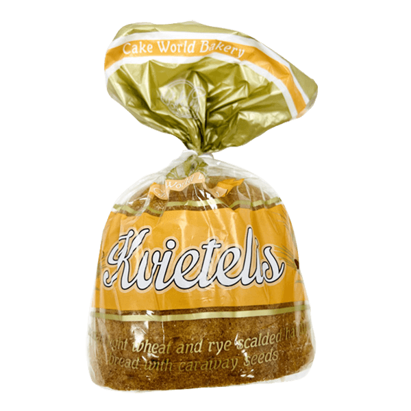 Cake World Bakery - Kvietelis Light Rye Bread 400g