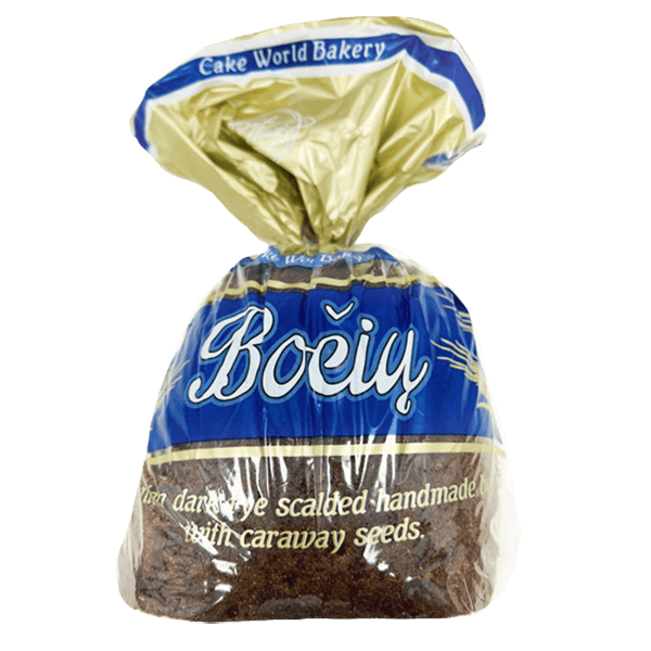 Cake World Bakery - Bociu Dark Rye Bread 400g