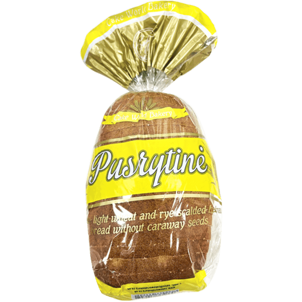 Cake World Bakery - Pusrytine Light Rye Bread 800g