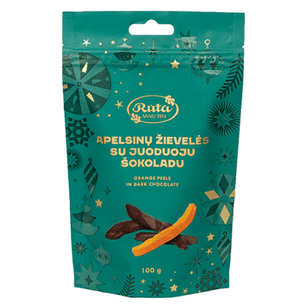 Ruta - Orange Peels in Dark Chocolate 100g