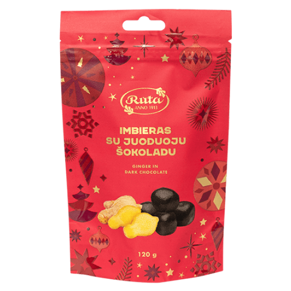 Ruta - Ginger in Dark Chocolate 120g