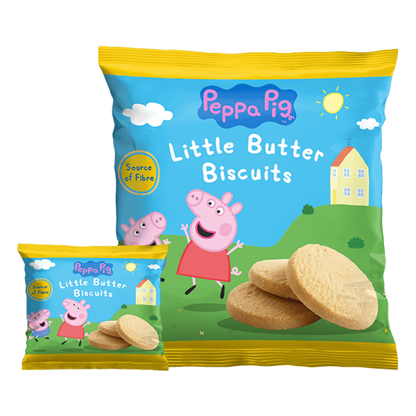 Peppa Pig All Butter Mini Biscuits 5x20g Multi-pack