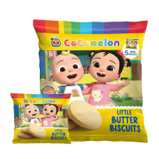 Cocomelon All Butter Mini Biscuits 5x20g Multi-pack