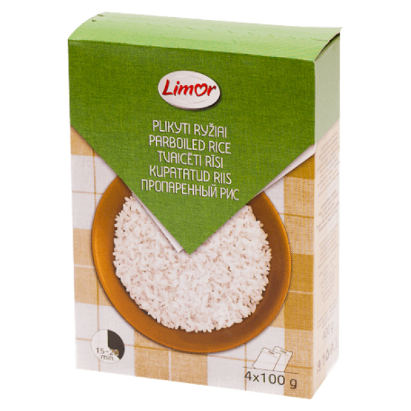 Limor - Rice Parboiled 4x100g