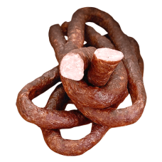 Joniskio Mesa - Kiaulienos Sausage Hot Smoked kg (~400g)