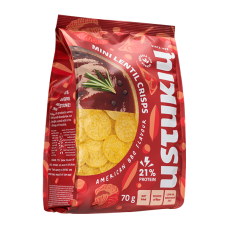 Ustukiu Malunas - Mini Lentils Crisps BBQ Flavor 70g