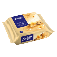 Selga - Vanilla Flavour Wafers 180g