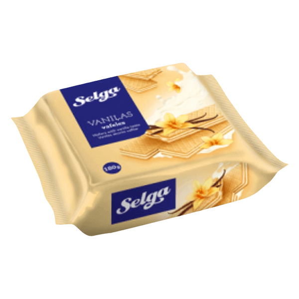 Selga - Vanilla Flavour Wafers 180g