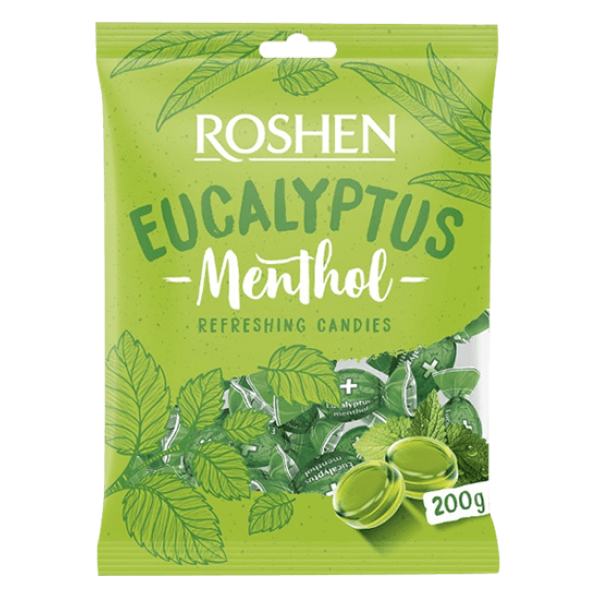 Roshen - Hard Candies Eucalyptus-Menthol 200g