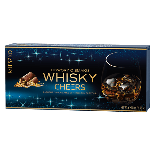 Mieszko - Liqueur Chocolates with Whisky Flavour 180g