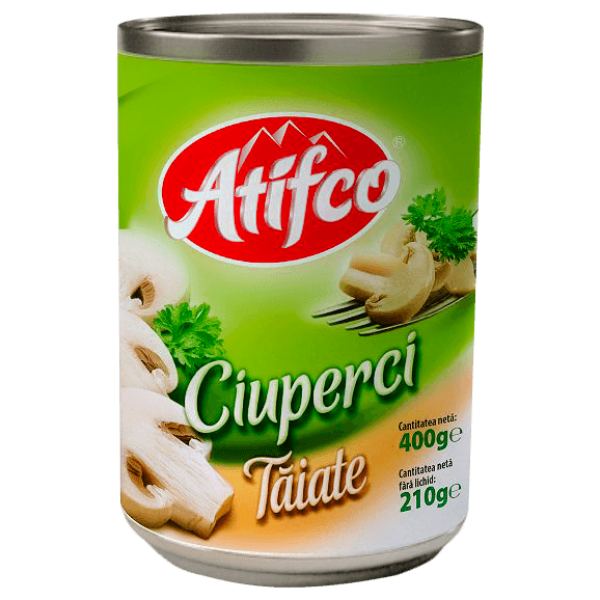 Atifco - Mushroom Slices Can 400g