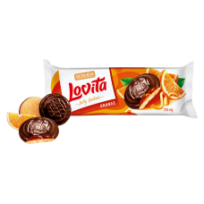 Roshen - Lovita Jelly Cookies Biscuits Orange Flavoured Jelly Filling 135g